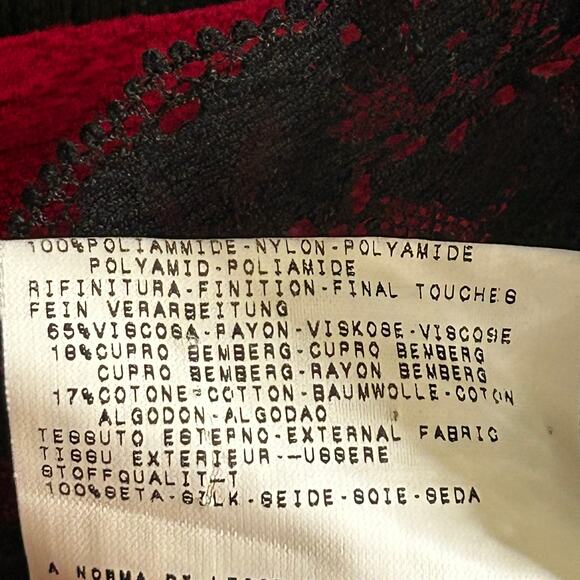 Dolce‎ & Gabbana Dress Size 38 US 0 Sleeveless Midi Pencil Floral Orange Black - Picture 6 of 10